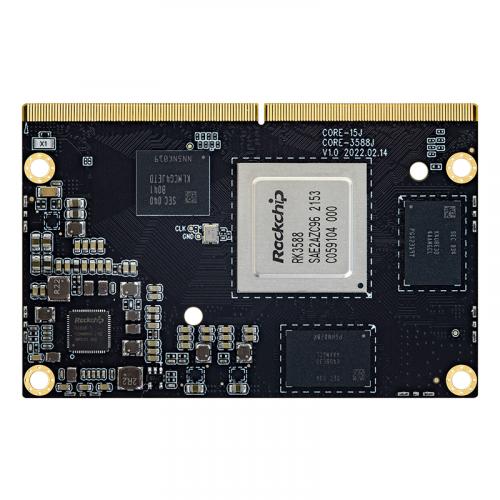 Core-3588J 8K AI Core Board Rockchip RK3588 new-gen 8-core 64-bit processor