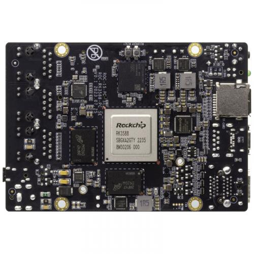 ROC-RK3588-RT/ROC-RK3588J-RT Octa-Core 8K AI Mini SBC with Ethernet Ports Powered by Rockchip RK3588