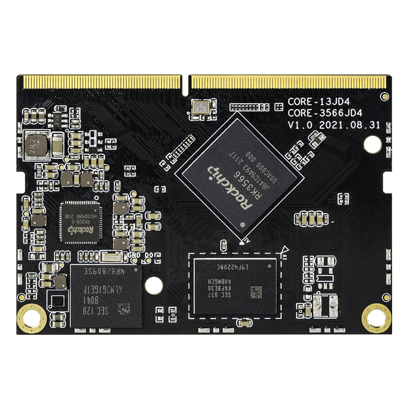 Core-3566-JD4 Quad-Core 64-Bit AI Core Board
