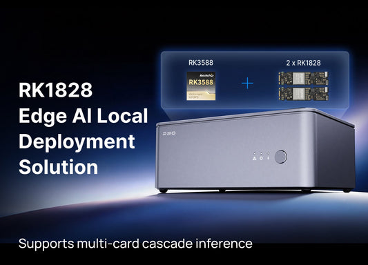 Supports Multi Card Cascaded Inference—RK1828 Edge AI Local Deployment Solution