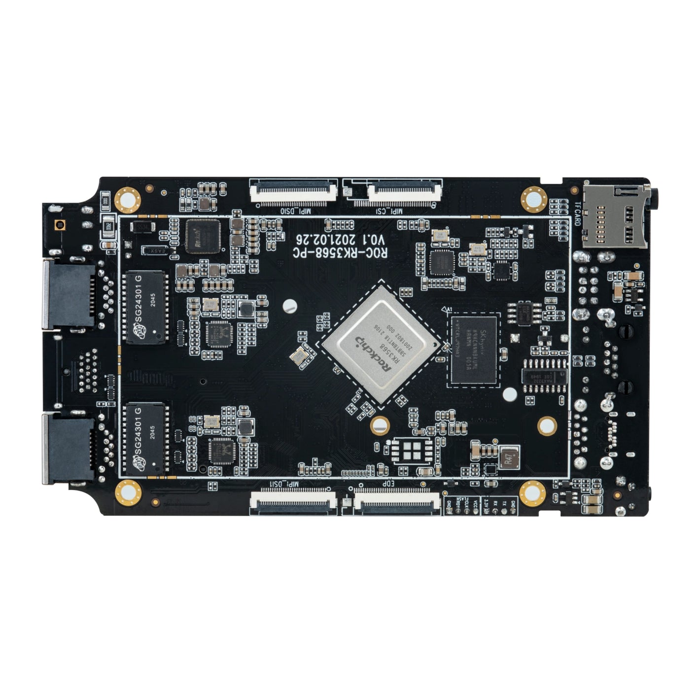 ROC-RK3568-PC Quad-Core ARM Single Board Computer