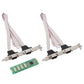 M.2 PCIe - 쿼드 포트 RS232 직렬 포트 확장 카드
