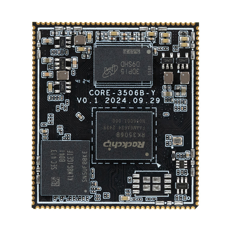Core-3506JY Industrial System On Module RK3506J