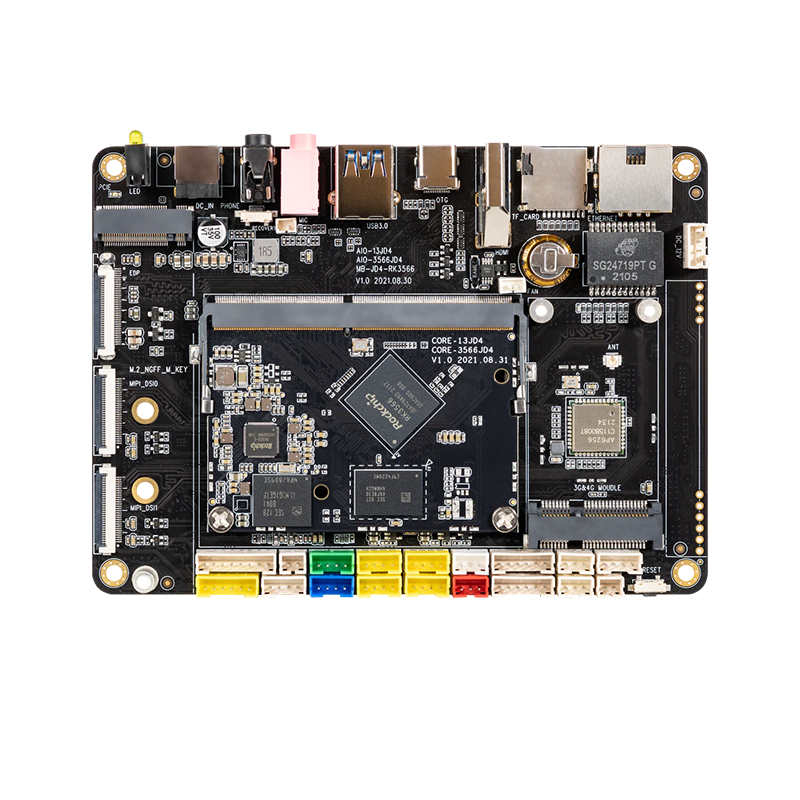 AIO-3566JD4 Quad-Core 64-Bit AI Development Motherboard