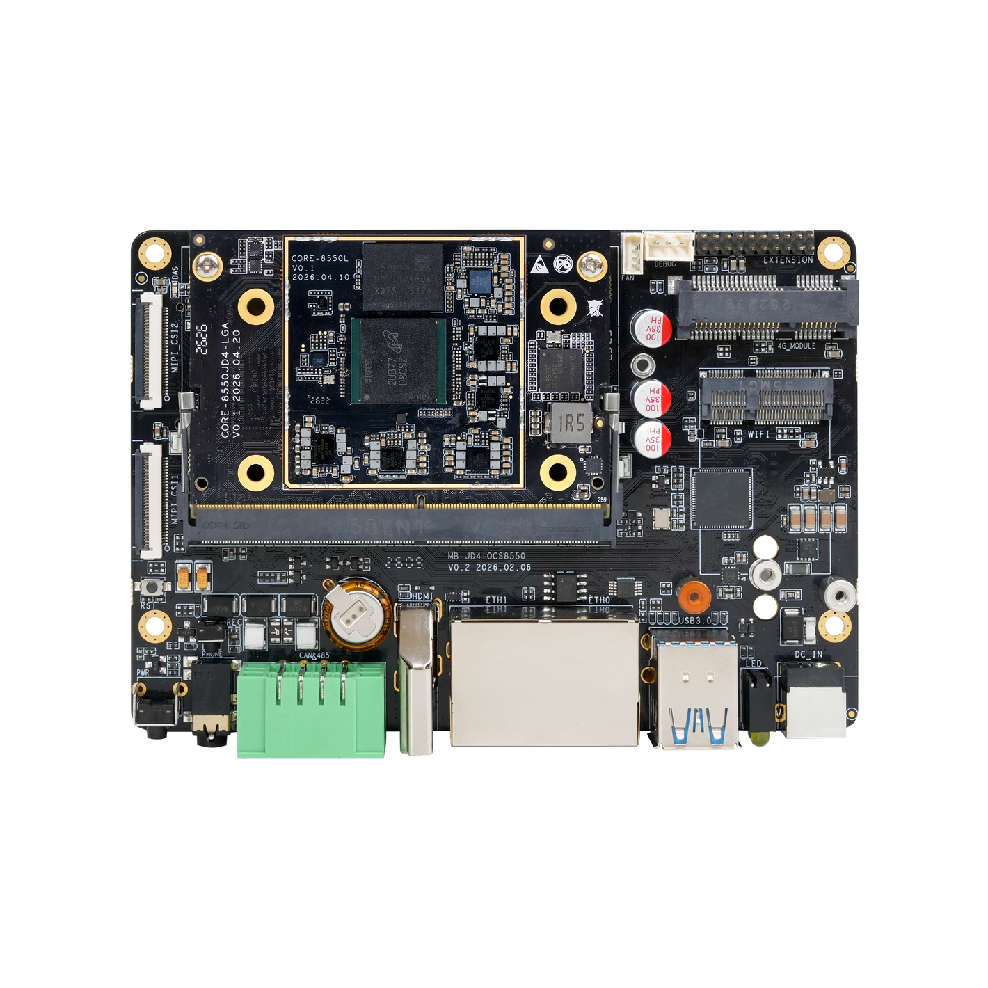 AIO-8550JD4 QCS8550 AI Motherboard