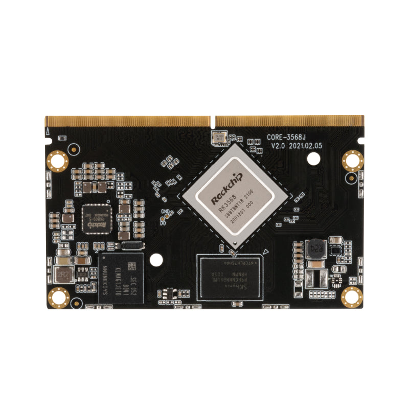 Core-3568J AI System on Module Rockchip 64-bit processor RK3568