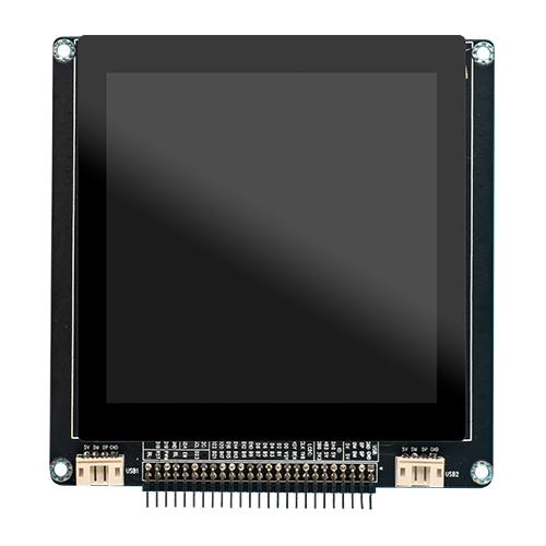 4-inch IPS screen module, multi-point capacitive touch screen, 480x480pixels, RK3308B, RGB