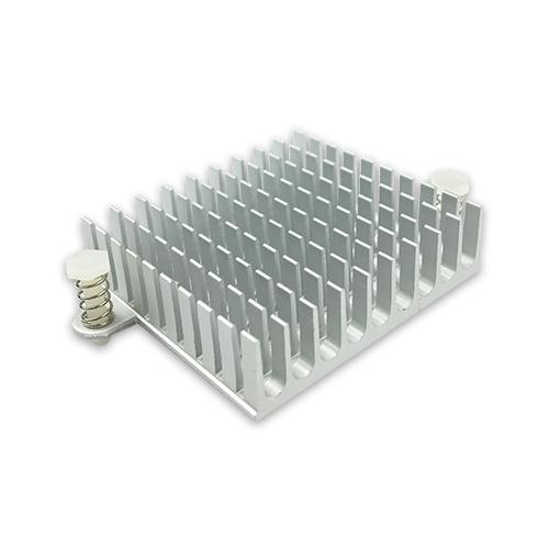 Aluminum Heat Sink with snap joint